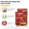 Nước Hồng Sâm Linh Chi Nhung Hươu  ( 50ml x 30 gói )